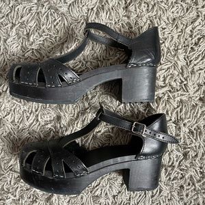 cute leather sandals